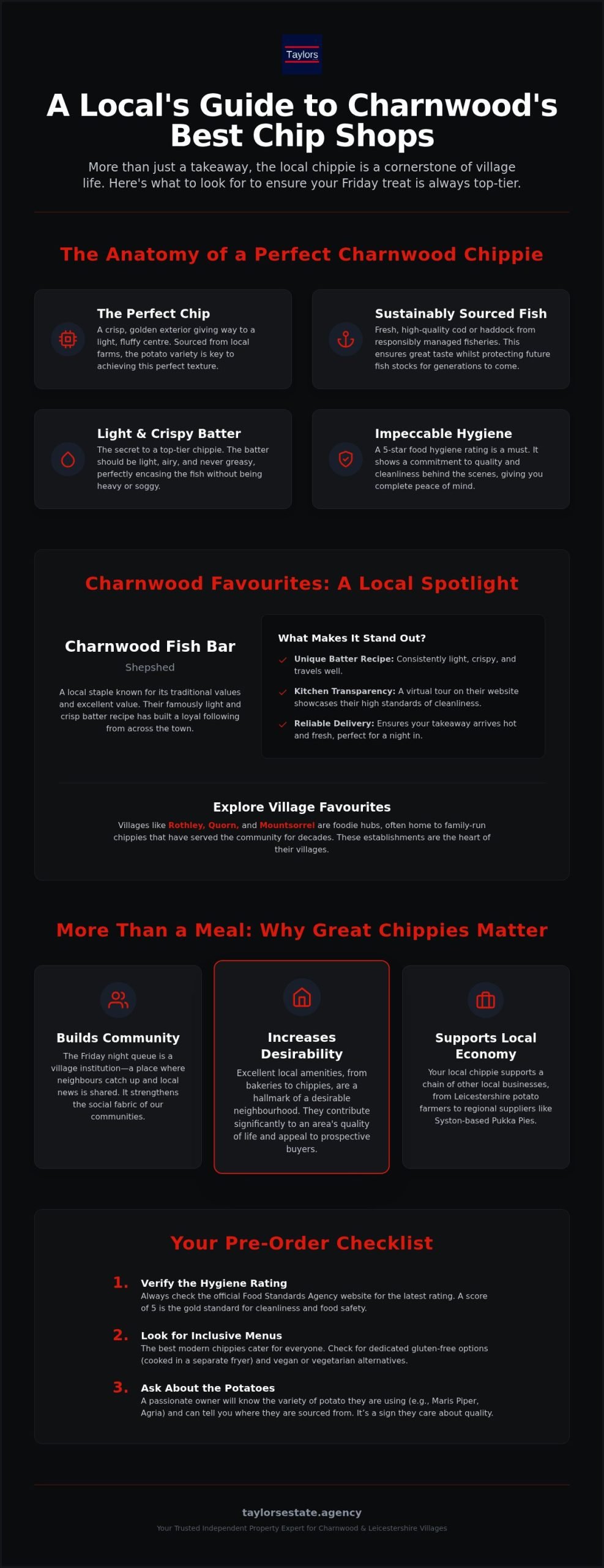 Best Chip Shops in Charnwood: Top Local Picks